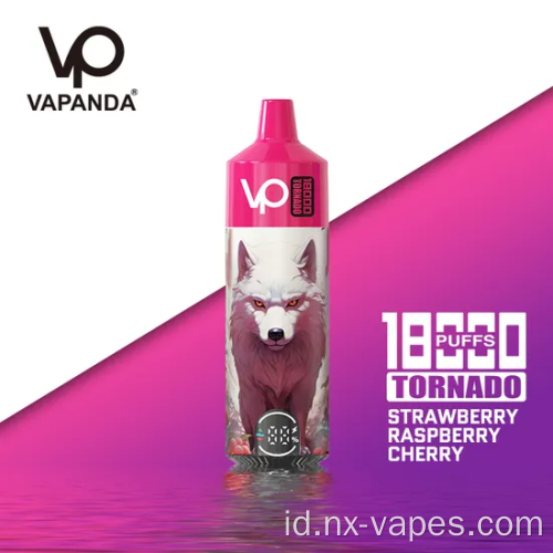 Vapanda tornado 18000 harga vape puff sekali pakai